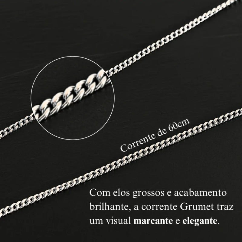 Escapulário Aço Inox 2 Placas Com Texto Ou Foto Gravada Prata