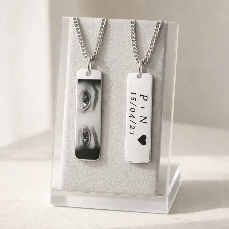 Colar Cordão Corrente Olhar Personalizados Aço Inox Prata