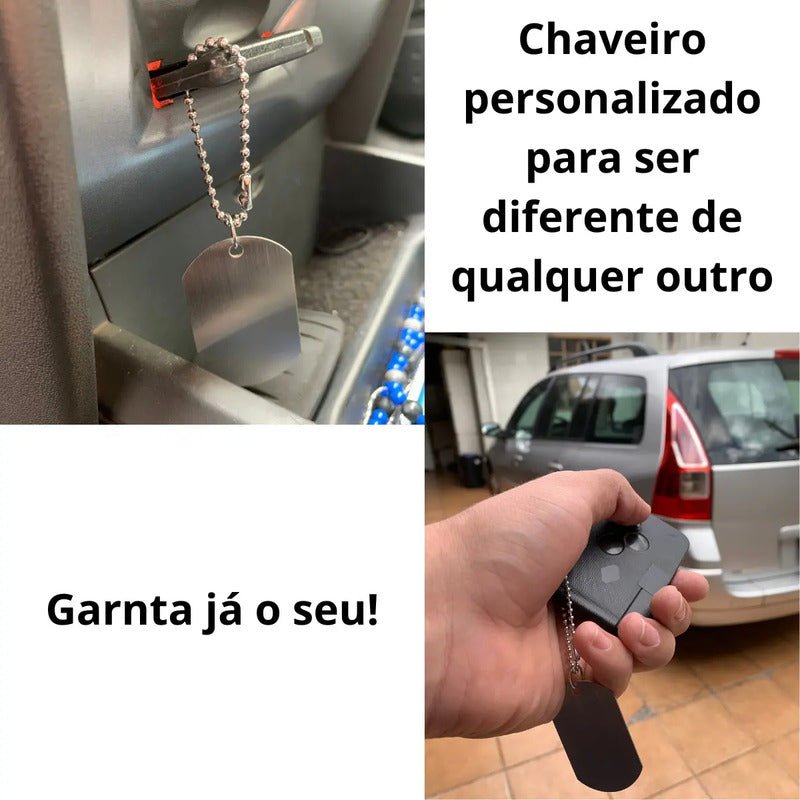 01 Chaveirinho Com Foto Casal Promoção Data De Namoro Noiva Prateado